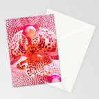 Close up Orchid 37 Stationery Card Gallery Image 2