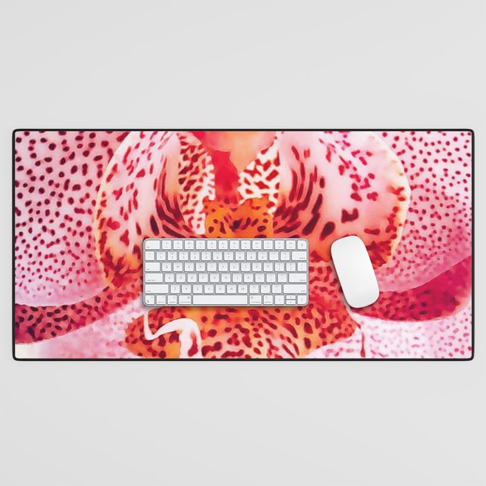 Close up Orchid 37 Desk Mat Gallery Image 1