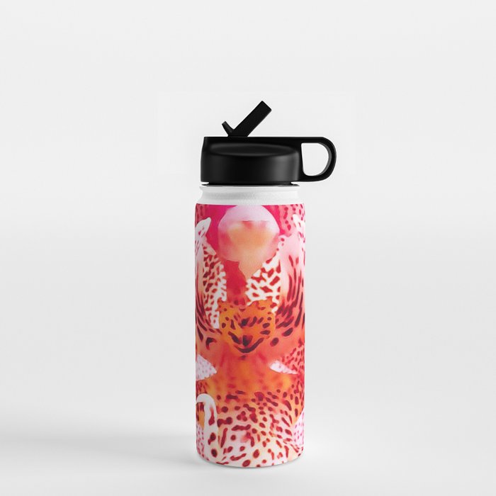 Close up Orchid 37 Water Bottle Gallery Image 1