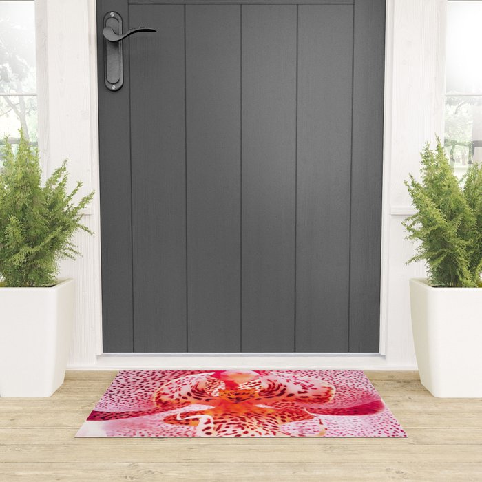 Close up Orchid 37 Welcome Mat Gallery Image 3