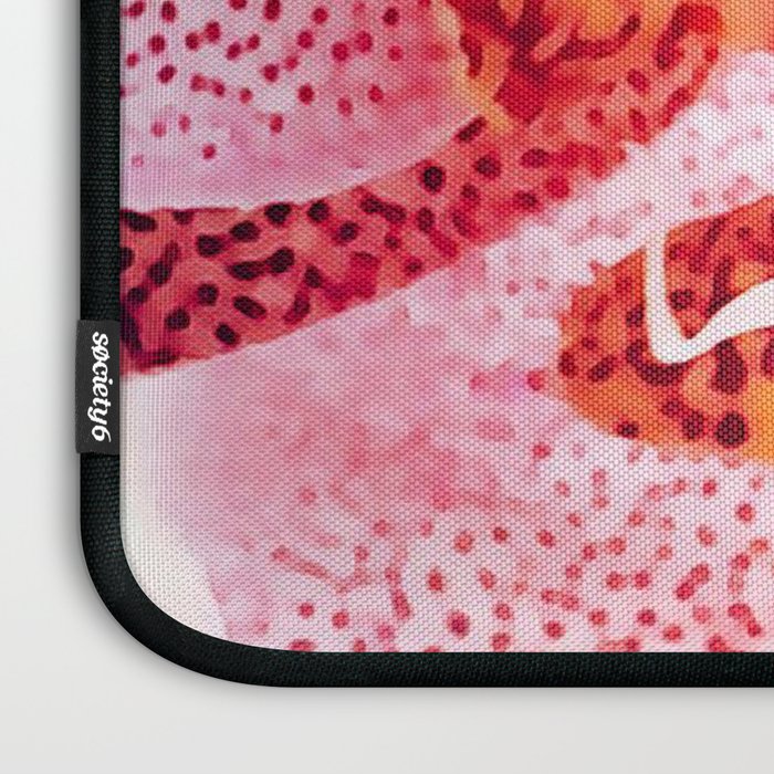 Close up Orchid 37 Laptop Sleeve Gallery Image 3