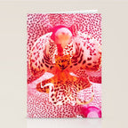 Close up Orchid 37 Stationery Card Gallery Image 2