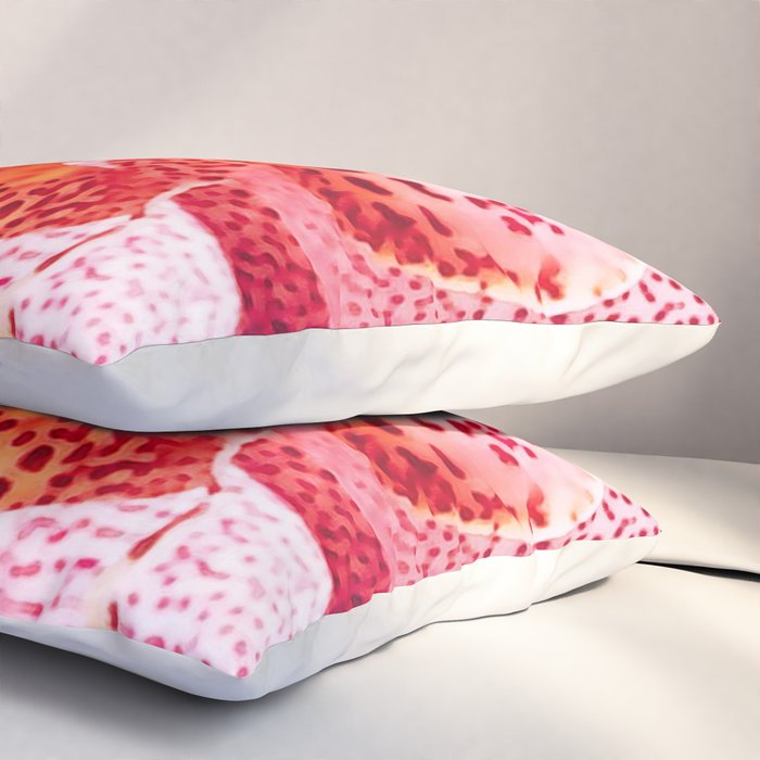 Close up Orchid 37 Pillow Sham Gallery Image 3