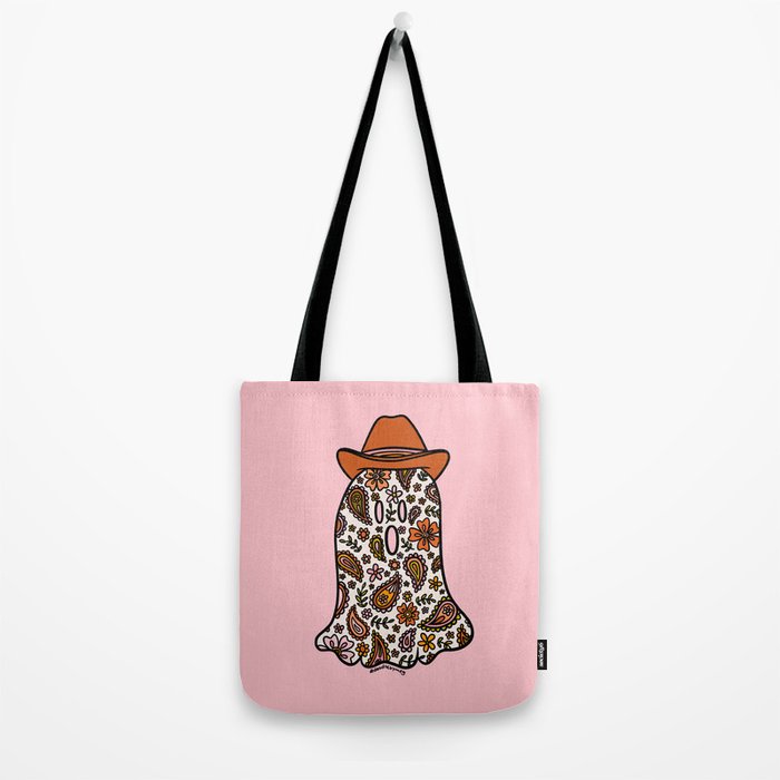 Cowboy Ghost Tote Bag Gallery Image 2