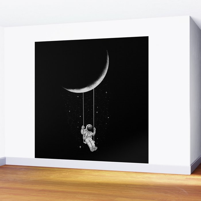 Moon Swing Wall Mural Gallery Image 2