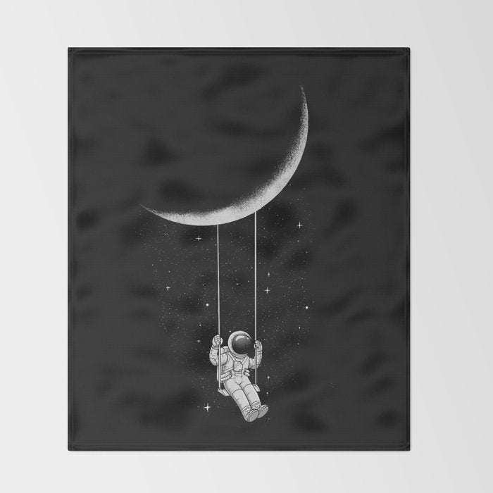 Moon Swing Throw Blanket Gallery Image 2