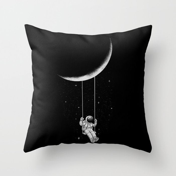Moon Swing Throw Pillow Gallery Image 6