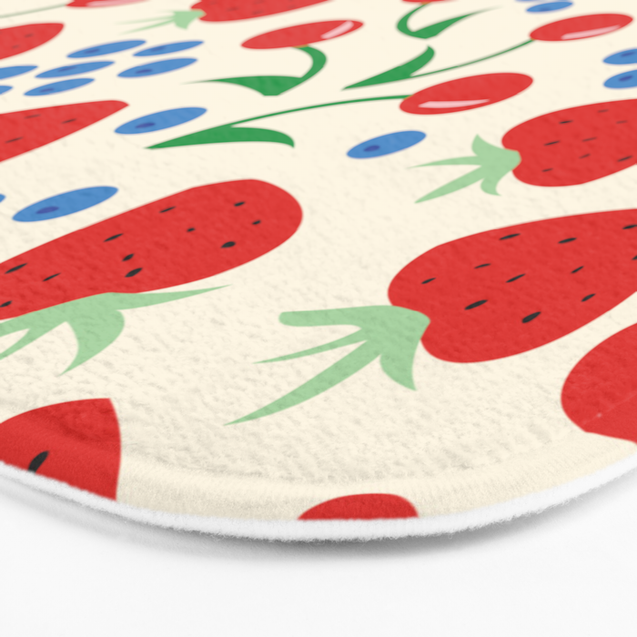 Wild berries  Bath Mat Gallery Image 3