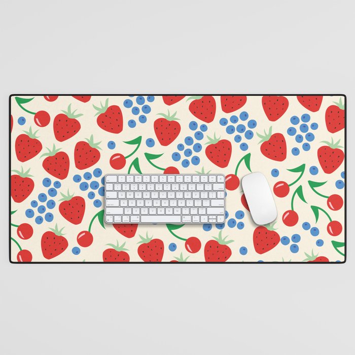 Wild berries  Desk Mat Gallery Image 1