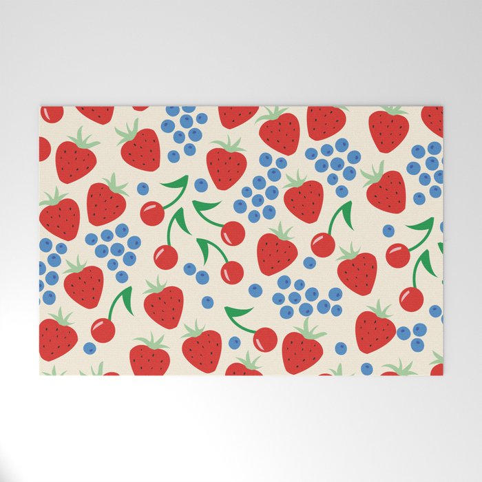 Wild berries  Welcome Mat Gallery Image 1