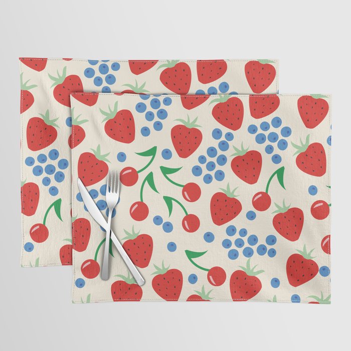 Wild berries  Placemat Gallery Image 1