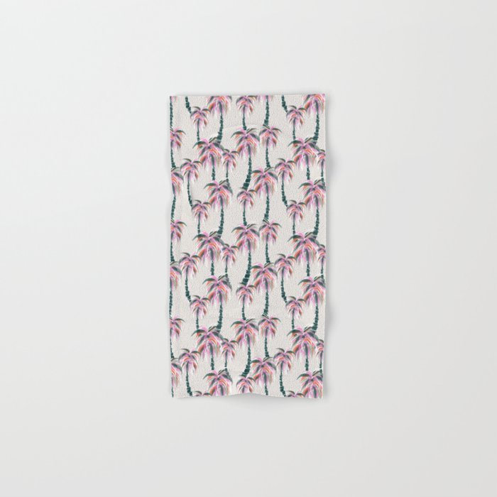 Boho Retro Palms Bath Towel Gallery Image 1