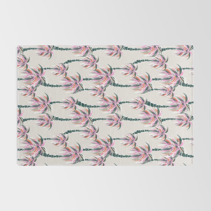Boho Retro Palms Rug Gallery Image 2