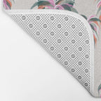 Boho Retro Palms Bath Mat Gallery Image 2