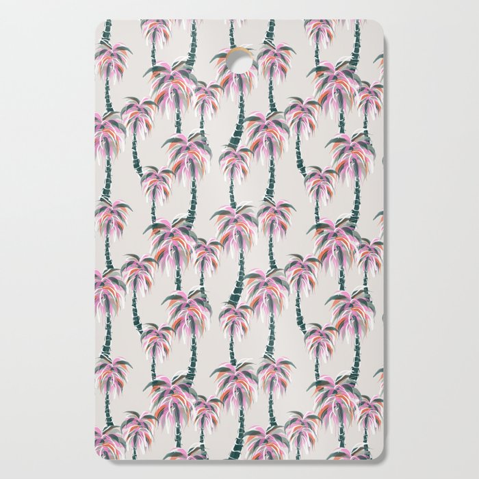 Boho Retro Palms Cutting Board Gallery Image 1