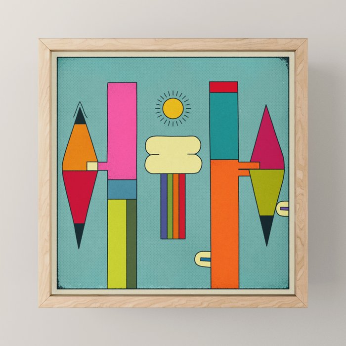 SUNDAY Mini Art Print Gallery Image 1