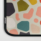 terrazzo mosaic shapes modern Laptop Sleeve Gallery Image 3