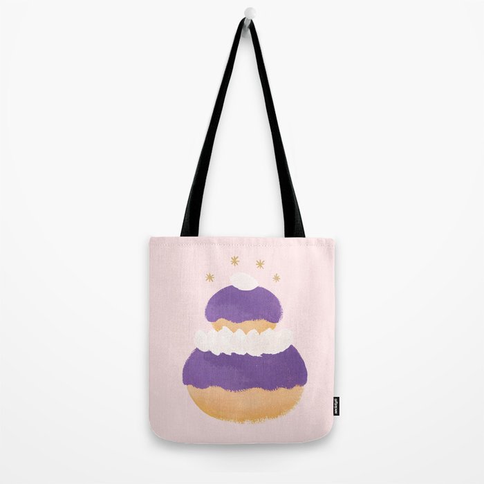 Blueberry Religieuse French Cake Tote Bag Gallery Image 2