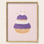 Blueberry Religieuse French Cake Serving Tray Gallery Image 1