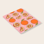 Orange Print Notebook Gallery Image 2