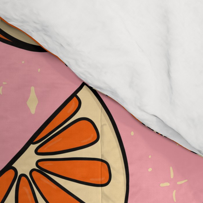 Orange Print Comforter Gallery Image 4