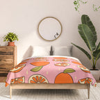 Orange Print Comforter Gallery Image 3