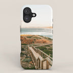 Walkway into the Algarve | Portugal beach travel photography | Praia Bordeira iPhone Case Gallery Image 1