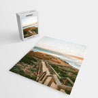 Walkway into the Algarve | Portugal beach travel photography | Praia Bordeira Jigsaw Puzzle Gallery Image 2