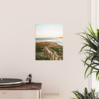Walkway into the Algarve | Portugal beach travel photography | Praia Bordeira Poster Gallery Image 2
