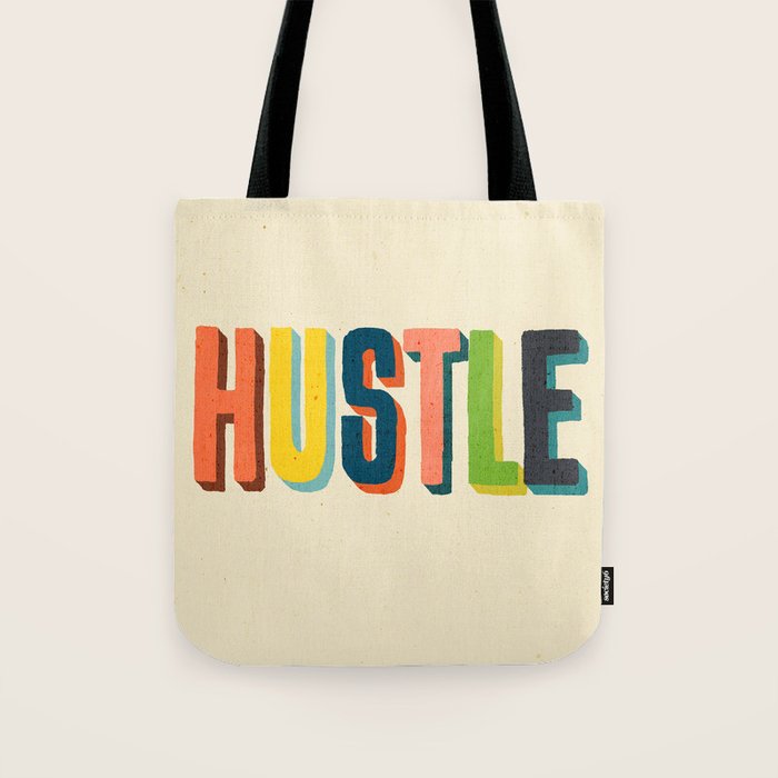 Hustle Tote Bag Gallery Image 1