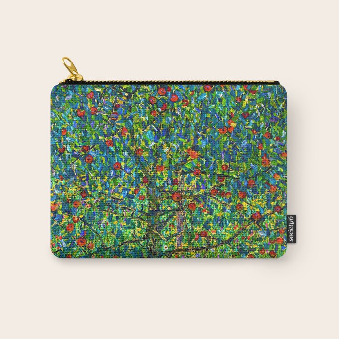 Gustav Klimt "Apple tree" I Carry All Pouch Gallery Image 1