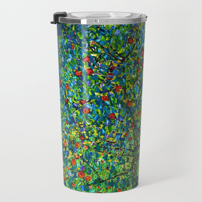 Gustav Klimt "Apple tree" I Travel Mug Gallery Image 3