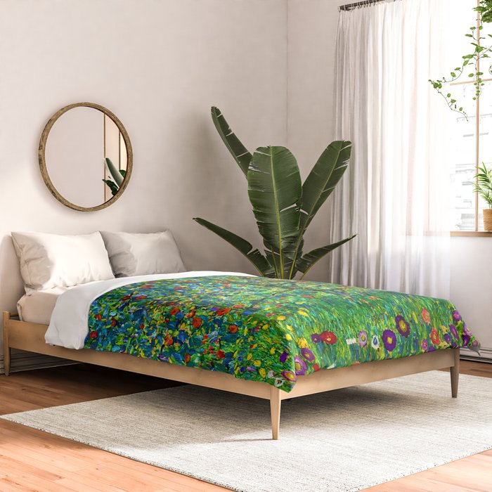 Gustav Klimt "Apple tree" I Comforter Gallery Image 2
