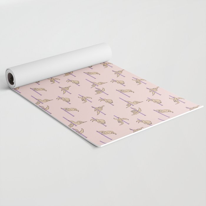 Sloths Pole Dancing Club Yoga Mat Gallery Image 2