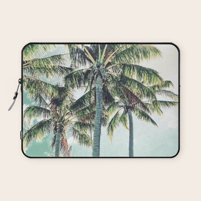 Under the palms Laptop Sleeve Gallery Image 1