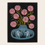 Pink Bouquet And Crane Vase Poster Gallery Image 4