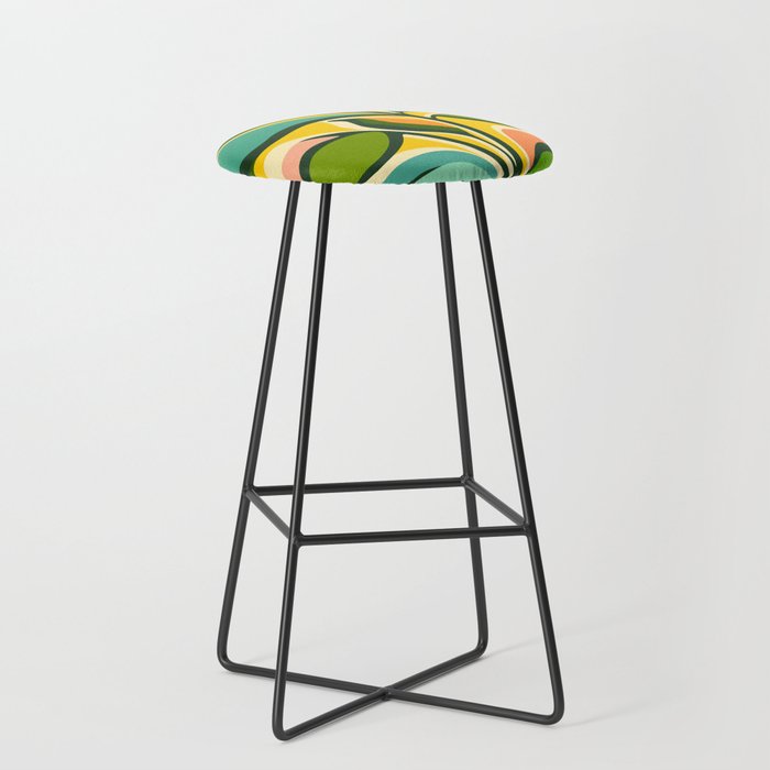Celebration / Abstract Botanical Series Stool Gallery Image 1