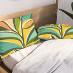 Celebration / Abstract Botanical Series Pillow Sham Gallery Image 2