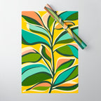 Celebration / Abstract Botanical Series Wrapping Paper Gallery Image 1