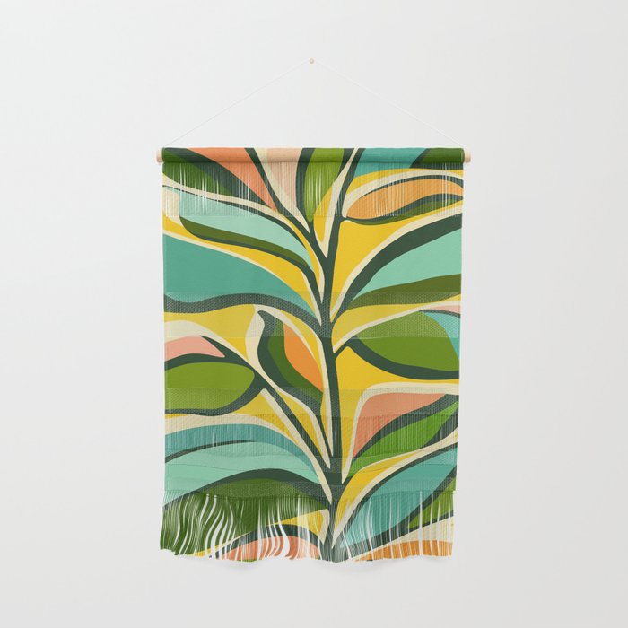 Celebration / Abstract Botanical Series Wall Hanging Gallery Image 1