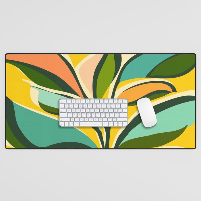 Celebration / Abstract Botanical Series Desk Mat Gallery Image 1