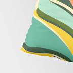 Celebration / Abstract Botanical Series Pillow Sham Gallery Image 4