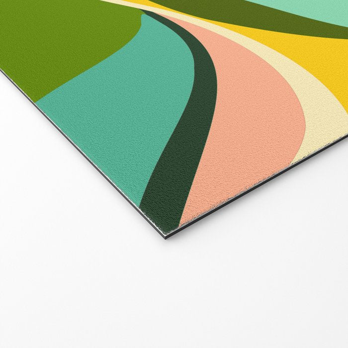 Celebration / Abstract Botanical Series Welcome Mat Gallery Image 2