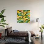 Celebration / Abstract Botanical Series Wood Wall Art Gallery Image 2
