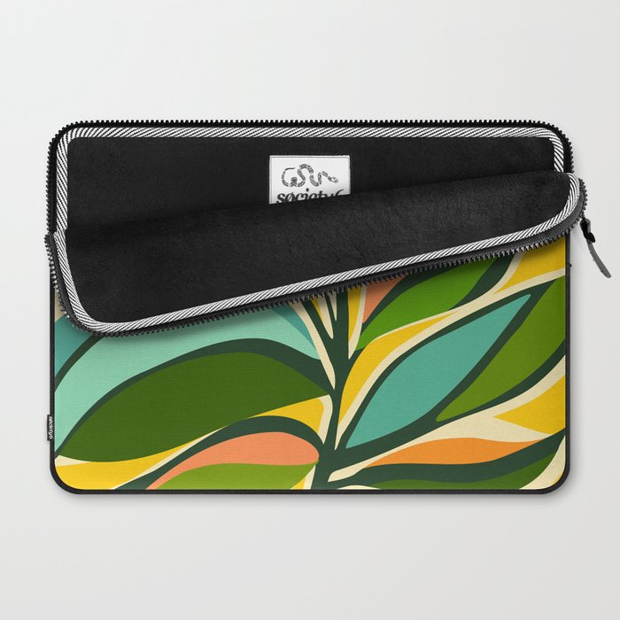 Celebration / Abstract Botanical Series Laptop Sleeve Gallery Image 2