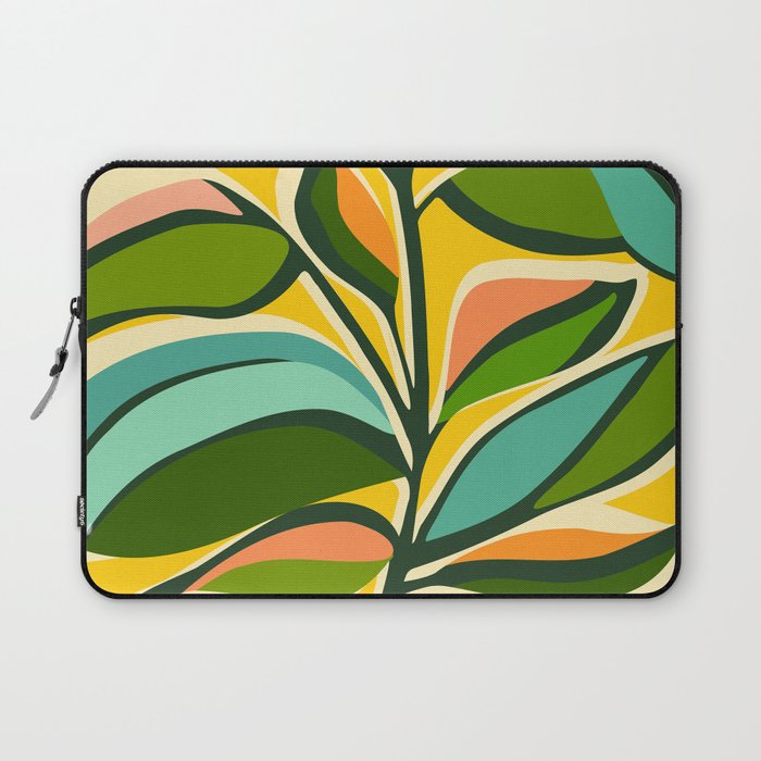 Celebration / Abstract Botanical Series Laptop Sleeve Gallery Image 1