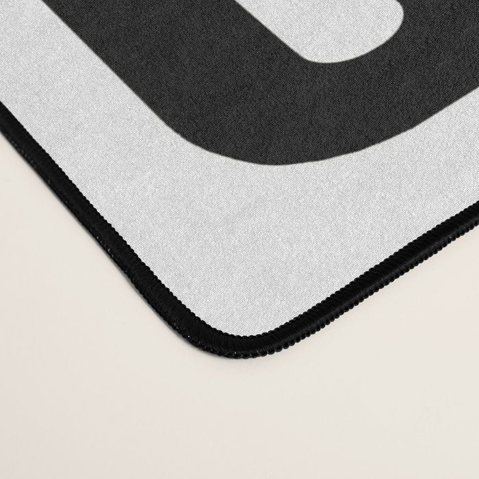 Alphabet Black and White Desk Mat Gallery Image 4