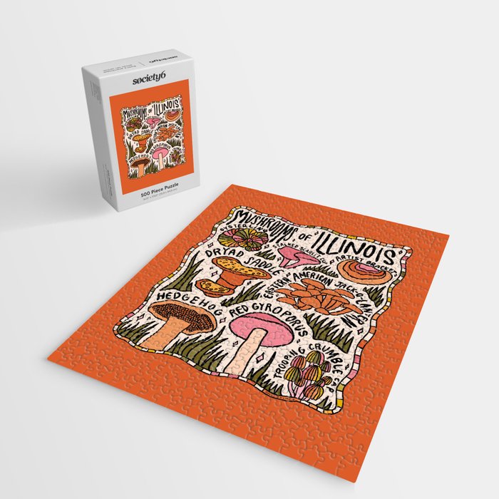 Mushrooms of Illinois Jigsaw Puzzle Gallery Image 2