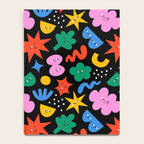 Funny colorful cartoon shape art pattern Notebook Gallery Image 4