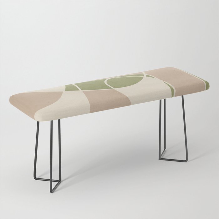 Modern Abstract Minimal Art 24 Bench Gallery Image 1